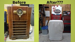 Vintage Zenith Radio Restoration and Reveal [upl. by Adnauqaj362]