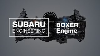 SUBARU BOXER Engine Explained 2018 Updated [upl. by Blondell]