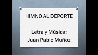 HIMNO AL DEPORTE  ECUADOR [upl. by Johny370]