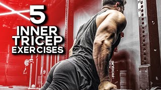 5 INNER Tricep Exercises For THICKER Arms DONT SKIP THESE [upl. by Boris163]