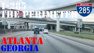 I285  The Perimeter FULL Loop ALL Exits  Atlanta  Georgia  Highway Drive [upl. by Aisylla183]