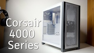 Corsair 4000D Airflow amp 4000X teardown and tour [upl. by Eirahcaz]