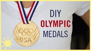 DIY  Olympic GOLD Medals [upl. by Neural]