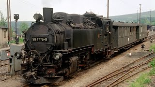 Sächsische Schmalspurbahnen  Thumer Netz 1973  Narrow Gauge Railway in Saxony Part 1 [upl. by Yzus]