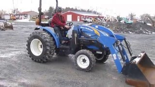 New Holland Boomer 35 [upl. by Ardnuhsal]