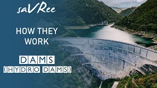 How Dams Work Hydro Dams [upl. by Elwina709]