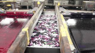 Printed Fabric Production [upl. by Marabelle]