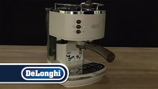 DeLonghi How To First Use Icona [upl. by Stubstad411]