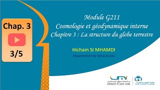 Cours de Cosmologie et Géodynamique Interne G211 Partie1Chapitre 33 [upl. by Mayne525]