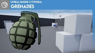 Unreal Engine 4 Tutorial  Grenades [upl. by Alejandrina603]